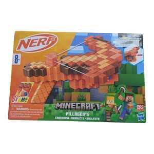 NERF Minecraft Pillager’s Crossbow Blaster w/ Darts – New in Box